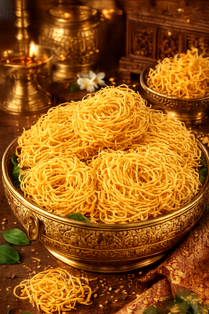 Traditional Andhra Sanna Karapusa Recipe