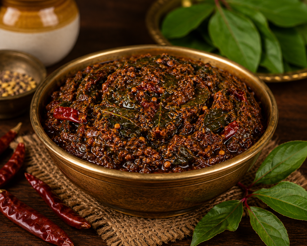 Traditional Andhra Gongura Pickle Recipe