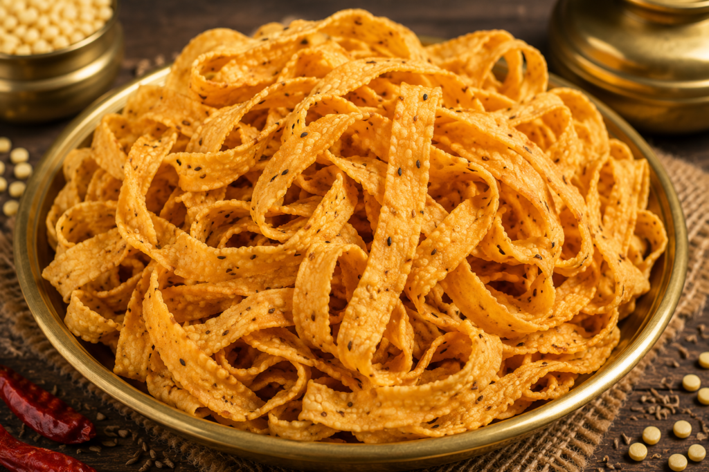 Traditional Ribbon Pakodi Recipe