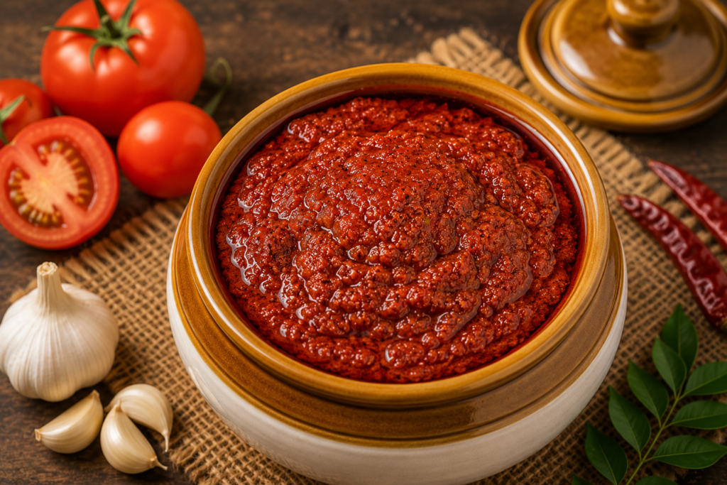 Traditional Tomato Pickle Recipe